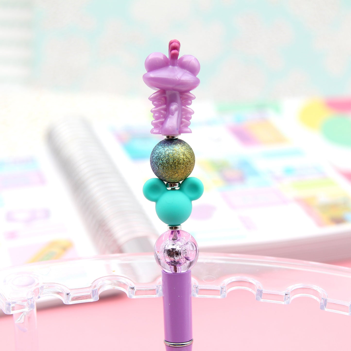 Invisible Monster Beaded Pen