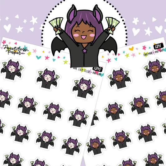 Money Planner Stickers - The Bat Girl Club