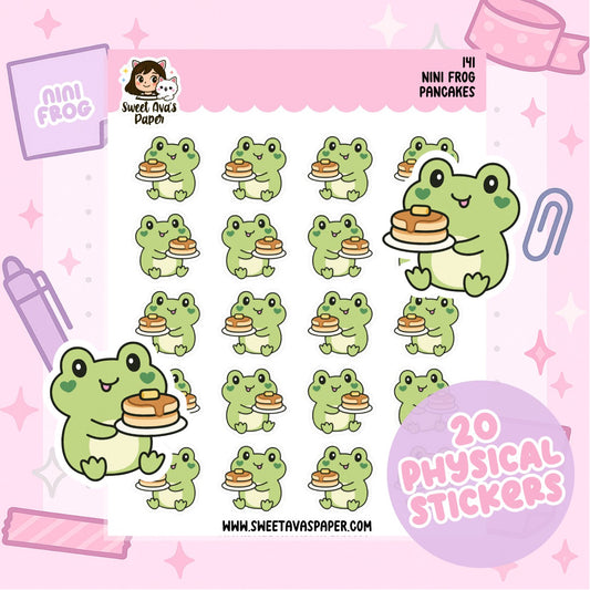 Nini Frog Printing Stickers – Pancakes [141]