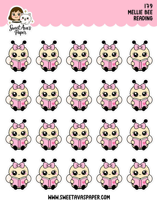 Mellie Bee Reading Planner Stickers [179]