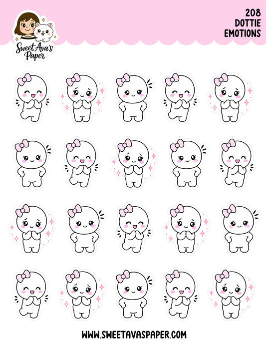 Dottie Emotions Planner Stickers [208]
