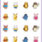 Winnie & Friends Magical Stickers - Snowball The Cat - [228]