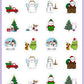 Winter Mix Stickers - Snowball The Cat - [278]