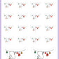 Winter Banner Stickers - Snowball The Cat - [283]