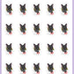 Take Out Food Stickers - Monty The Bat - [288]