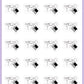Stupid Laptop Planner Stickers - Snowball The Cat - [304]