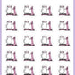Treadmill Planner Stickers - Snowball The Cat - [438]