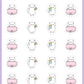 Tickets to Show Planner Stickers - Snowball The Cat - [445]
