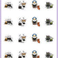 You're A Wizard, Snowball Planner Stickers - Snowball The Cat - [456]