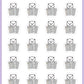 Sticker Haul Planner Stickers - Snowball The Cat - [464]