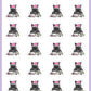 Winter Planning Planner Stickers - Monty The Bat - [491]