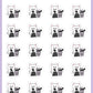 Trash Day Planner Stickers - Coconut the Puppy [547]