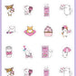 Valentine's Day Mix Planner Stickers - Snowball The Cat, Dottie, Pumpkin, Dundee, Chip - [612]