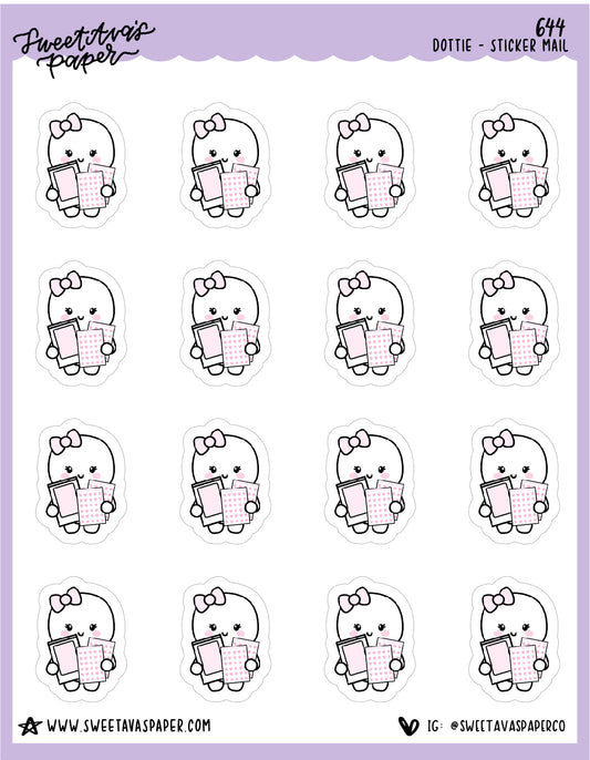 Sticker Mail Planner Stickers - Dottie The Sugar Bug - [644]