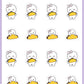 Taco Planner Stickers - Dottie The Sugar Bug - [659]