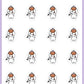 True Crime Planner Stickers - Dottie The Sugar Bug - [679]
