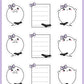 Spooky Notes Planner Stickers - Boo and Lunar [714]