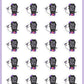Tomb Sweet Tomb Planner Stickers - Boo and Lunar [718]