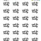 Wash The Laundry Planner Stickers - Script / Text - [981]