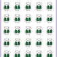 ICON SIZE - Girl Scout Stickers - Snowball The Cat - [025]