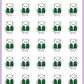 ICON SIZE - Girl Scout Stickers - Snowball The Cat - [025]