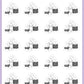 Paperwork Stickers - Snowball The Cat - [042]