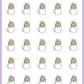 ICON SIZE - Face Mask Stickers - Snowball The Cat - [059]