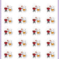BBQ Grill Stickers - Snowball The Cat - [064]
