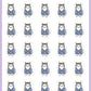 ICON SIZE - Night Owl Stickers - Snowball The Cat - [084]