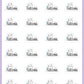 ICON SIZE - Wash The Dishes Stickers - Snowball The Cat - [087]