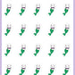 ICON SIZE - Mermaid Stickers - Snowball The Cat - [094]