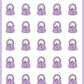 ICON SIZE - Sick Day Stickers - Snowball The Cat - [095]