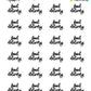 Food Delivery Planner Stickers - Script / Text - [1010]