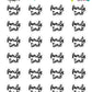Family Time Planner Stickers - Script / Text - [1024]