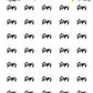Steps Planner Stickers - Script / Text - [1039]