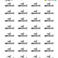 Nail Appointment Planner Stickers - Script / Text - [1049]