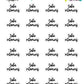 Take Vitamins Planner Haul Planner Stickers - Script / Text - [1052]