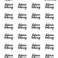 Distance Learning Planner Stickers - Script / Text - [1056]
