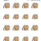 Gingerbread House Planner Stickers - Dottie The Sugar Bug - [1130]
