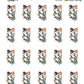 Tangled In Holiday Lights Planner Stickers - Pumpkin The Cat - [1137]