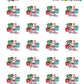 Ripping Open Presents Planner Stickers - Pumpkin The Cat - [1139]