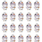 Bundled Up Planner Stickers - Pumpkin The Cat - [1140]