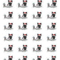 Winter Planning Planner Stickers - Monty The Bat - [1152]