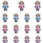 Bundled Up For Winter Planner Stickers - Mocha The Sloth [1160]