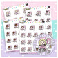 Cat Icon Planning Planner Stickers - The Kitty Cat Club