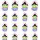 Hocus Croakus Frog Planner Stickers - Nini Frog - [1247]