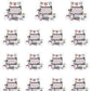 Cat Desktop Planner Stickers - Icon Stickers - Cat Planner Stickers - [1259]