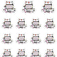 Cat Desktop Planner Stickers - Icon Stickers - Cat Planner Stickers - [1259]