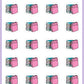 Book Stack Stickers - Cat Shaped Icons - [127]
