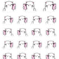 Front Facing Phone Planner Stickers - Snowball The Cat [1280]
